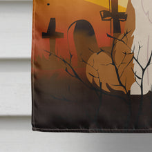 Load image into Gallery viewer, Halloween Border Collie Red White Flag Canvas House Size BB4385CHF