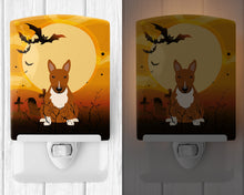 Load image into Gallery viewer, Halloween Bull Terrier Red Ceramic Night Light BB4400CNL