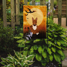 Load image into Gallery viewer, Halloween Bull Terrier Red Garden Flag - Outdoor Decorative Yard Flag BB4400GF