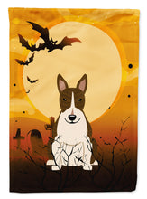 Load image into Gallery viewer, Halloween Bull Terrier Dark Brindle Garden Flag - Outdoor Decorative Yard Flag BB4402GF