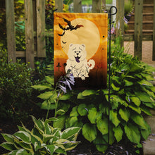 Load image into Gallery viewer, Halloween Chow Chow White Garden Flag - Outdoor Decorative Yard Flag BB4406GF