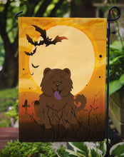 Load image into Gallery viewer, Halloween Chow Chow Chocolate Garden Flag - Outdoor Decorative Yard Flag BB4407GF