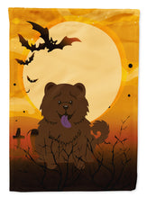 Load image into Gallery viewer, Halloween Chow Chow Chocolate Garden Flag - Outdoor Decorative Yard Flag BB4407GF