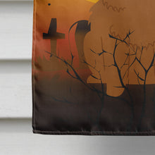 Load image into Gallery viewer, Halloween Chow Chow Red Flag Canvas House Size BB4408CHF