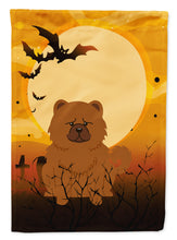Load image into Gallery viewer, Halloween Chow Chow Red Garden Flag - Outdoor Decorative Yard Flag BB4408GF