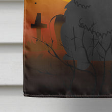 Load image into Gallery viewer, Halloween Chow Chow Black Flag Canvas House Size BB4409CHF
