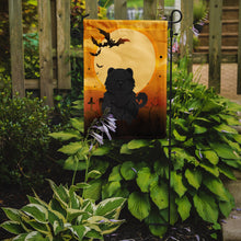 Load image into Gallery viewer, Halloween Chow Chow Black Garden Flag - Outdoor Decorative Yard Flag BB4409GF