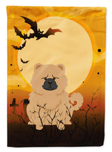 Load image into Gallery viewer, Halloween Chow Chow Cream Garden Flag - Outdoor Decorative Yard Flag BB4410GF