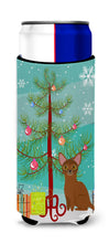 Load image into Gallery viewer, Abyssinian Cat Merry Christmas Tree   Hugger for slim cans BB4411MUK