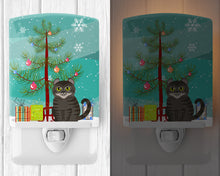 Load image into Gallery viewer, American Curl Cat Merry Christmas Tree Ceramic Night Light BB4412CNL