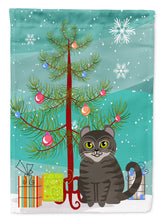 Load image into Gallery viewer, American Curl Cat Merry Christmas Tree Garden Flag - Outdoor Decorative Yard Flag BB4412GF