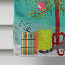 Load image into Gallery viewer, Asian Cat Merry Christmas Tree Flag Canvas House Size BB4414CHF