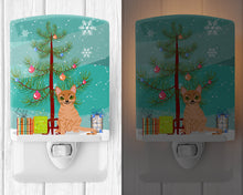 Load image into Gallery viewer, Australian Mist Cat Merry Christmas Tree Ceramic Night Light BB4415CNL