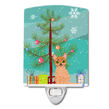 Load image into Gallery viewer, Australian Mist Cat Merry Christmas Tree Ceramic Night Light BB4415CNL