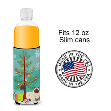 Load image into Gallery viewer, Birman Cat Merry Christmas Tree   Hugger for slim cans BB4416MUK