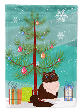 Load image into Gallery viewer, Himalayan Cat Merry Christmas Tree Flag Canvas House Size BB4421CHF