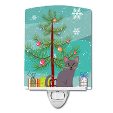 Load image into Gallery viewer, Korat Cat Merry Christmas Tree Ceramic Night Light BB4422CNL