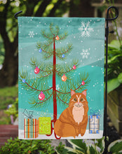 Load image into Gallery viewer, Maine Coon Cat Merry Christmas Tree Garden Flag - Outdoor Decorative Yard Flag BB4423GF
