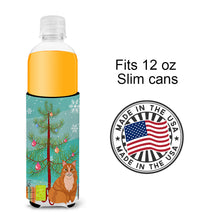 Load image into Gallery viewer, Maine Coon Cat Merry Christmas Tree   Hugger for slim cans BB4423MUK
