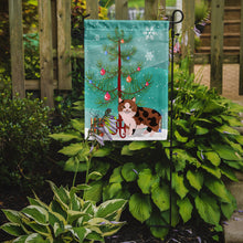 Load image into Gallery viewer, Manx Cat Merry Christmas Tree Garden Flag - Outdoor Decorative Yard Flag BB4424GF