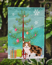 Load image into Gallery viewer, Manx Cat Merry Christmas Tree Garden Flag - Outdoor Decorative Yard Flag BB4424GF