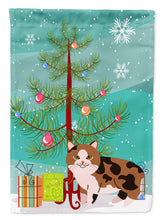 Load image into Gallery viewer, Manx Cat Merry Christmas Tree Garden Flag - Outdoor Decorative Yard Flag BB4424GF