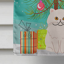 Load image into Gallery viewer, Persian Cat Merry Christmas Tree Flag Canvas House Size BB4425CHF