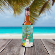 Load image into Gallery viewer, Persian Cat Merry Christmas Tree   Hugger for slim cans BB4425MUK