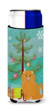 Load image into Gallery viewer, Scottish Fold Cat Merry Christmas Tree   Hugger for slim cans BB4428MUK
