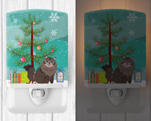 Load image into Gallery viewer, Siberian Cat Merry Christmas Tree Ceramic Night Light BB4430CNL