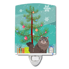 Load image into Gallery viewer, Siberian Cat Merry Christmas Tree Ceramic Night Light BB4430CNL