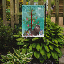 Load image into Gallery viewer, Siberian Cat Merry Christmas Tree Garden Flag - Outdoor Decorative Yard Flag BB4430GF
