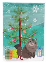 Load image into Gallery viewer, Siberian Cat Merry Christmas Tree Garden Flag - Outdoor Decorative Yard Flag BB4430GF