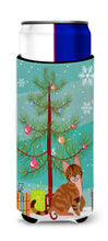 Load image into Gallery viewer, Sokoke Cat Merry Christmas Tree   Hugger for slim cans BB4431MUK