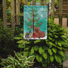 Load image into Gallery viewer, Tonkinese Cat Merry Christmas Tree Garden Flag - Outdoor Decorative Yard Flag BB4433GF