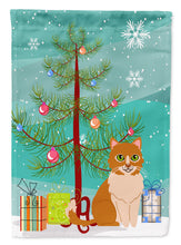 Load image into Gallery viewer, Merry Christmas Tree Ural Rex Cat Garden Flag - Outdoor Decorative Yard Flag BB4435GF