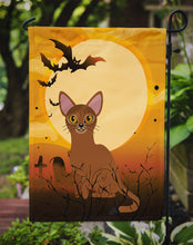 Load image into Gallery viewer, Halloween Abyssinian Cat Garden Flag - Outdoor Decorative Yard Flag BB4436GF