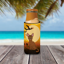 Load image into Gallery viewer, Halloween Abyssinian Cat   Hugger for slim cans BB4436MUK