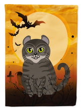 Load image into Gallery viewer, Halloween American Curl Cat Garden Flag - Outdoor Decorative Yard Flag BB4437GF