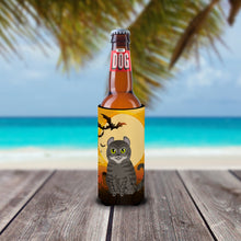 Load image into Gallery viewer, Halloween American Curl Cat   Hugger for slim cans BB4437MUK