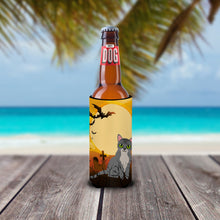 Load image into Gallery viewer, Halloween Asian Cat   Hugger for slim cans BB4439MUK