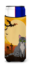 Load image into Gallery viewer, Halloween Asian Cat   Hugger for slim cans BB4439MUK