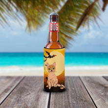 Load image into Gallery viewer, Halloween Australian Mist Cat   Hugger for slim cans BB4440MUK