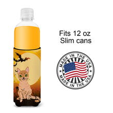 Load image into Gallery viewer, Halloween Australian Mist Cat   Hugger for slim cans BB4440MUK