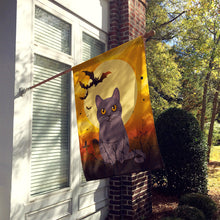 Load image into Gallery viewer, Halloween Chartreux Cat Flag Canvas House Size BB4443CHF