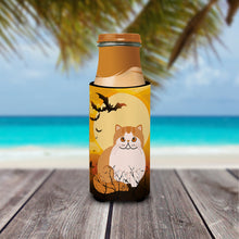Load image into Gallery viewer, Halloween Exotic Shorthair Cat   Hugger for slim cans BB4444MUK