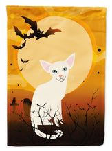 Load image into Gallery viewer, Halloween Foreign White Cat Garden Flag - Outdoor Decorative Yard Flag BB4445GF