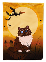 Load image into Gallery viewer, Halloween Himalayan Cat Flag Canvas House Size BB4446CHF
