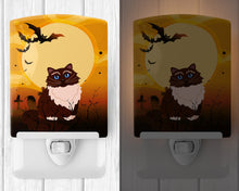 Load image into Gallery viewer, Halloween Himalayan Cat Ceramic Night Light BB4446CNL