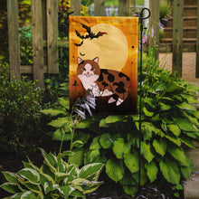 Load image into Gallery viewer, Halloween Manx Cat Garden Flag - Outdoor Decorative Yard Flag BB4449GF